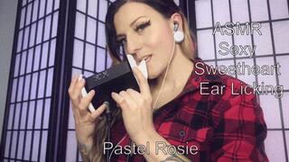 ASMR Sexy Sweetheart Ear Licking