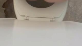 Toilet Comp with peeing, grunting and satisfaction