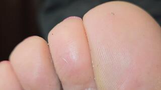 Carla’s Sweaty Gym Nylons, Bare Feet & JOI, Just for You