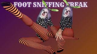 Foot Sniffing Freak