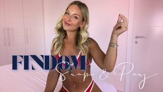 Snap & Pay Findom Drain (Beginners)