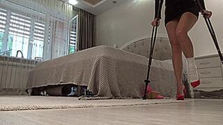 injured leg a
