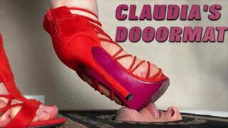 CC - Claudia's doormat, dirty & smelly sandals