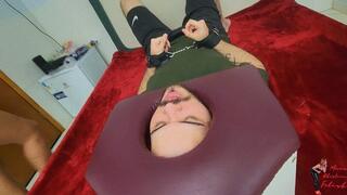 Face sitting in box, Anita Perversa and Slave Rebbit Gay, Cam by Manu, FULL HD
