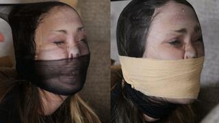 FULLY ENCASED ON THE SOFA