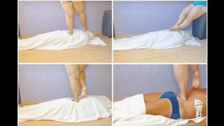 Juliette_RJ Mummy Trampling - FOR MOBILE DEVICES USERS - TRAMPLING - FOOT FETISH - BBW BODY - THICK LEGS - BIG ASS - BBW FEET - TRAMPLED FANTASY