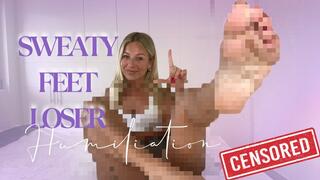 Sweaty Feet Loser Humiliation Censored Beta Safe