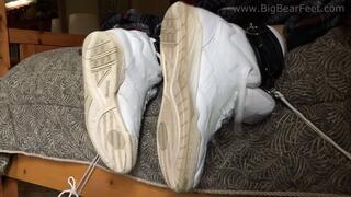 Playing with Big Feet II - itchy socks, light ticklng and playing with big feet