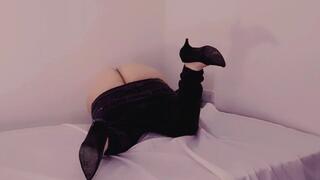 Stuck struggling with sagging jeans