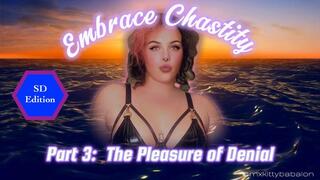 Embrace Chastity with Mx Kitty Babalon - Pt 3 The Pleasure of Denial SD | Mesmerize | FemDom |Mind Fuck