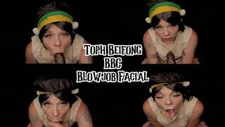 Toph Beifong BBC Blowjob Facial