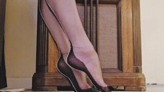 New nylons on feet 7192025
