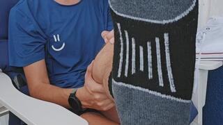 Worked up a sweat in these, time to relax and have some fun