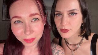 Double Green Eyegazing - Mesmerize POV with Goddess Esluna Love (WMV)