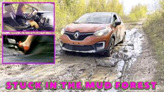 IRINA SECRETARY IS STUCK IN MUDDY IN THE FOREST 4K FULL VIDEO 16 MIN