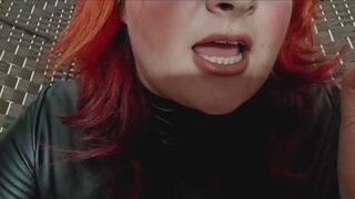 Teasing & Trying On Lipstick With Mistress