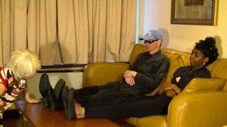 Black and white feet for Audrey