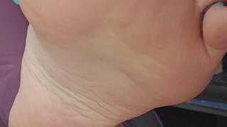 Sensual tease with JOI ending