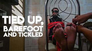Tied Up, Barefoot and Tickled (720p) Gay Bondage - Foot Fetish - Tickling - Ropes - BDSM