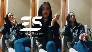 Late night smoke on the Hotel balcony