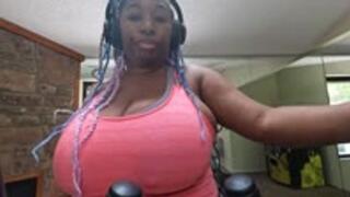 Giantess - Invisible & Helpless: Teeny Cuck at Her Cardio Mercy POV, female domination, big titis, fantasy 1080