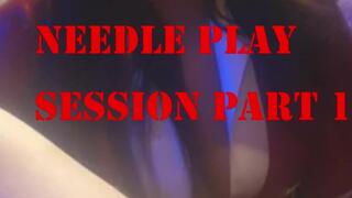 Ruthless CBT & Needle Play Session Part 1