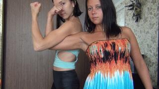 RUBBING ARMS AND BICEPS 2Me