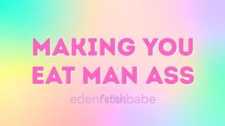 Making you eat man ass AUDIO-VISUAL