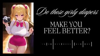 MP4 VERSION Do those pretty diapers make you feel better?