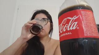 Gassy soda makes me burp