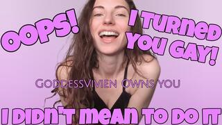 Oops I turned you GAY I didn't mean to do it Encouraged Gay Bisexual Encouragement Make Me Bi Fantasy It was only a suggestion but here you are, down on your knees with another man's cock in your mouth Your cock is so hard and leaking the more you suck a