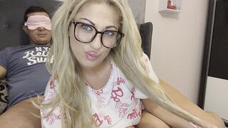 Evening relaxing cock sucking and handjob from Trixy