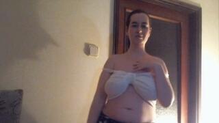 Beautiful, topless video