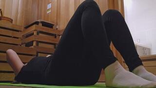DirtySocks & Yoga in Sauna