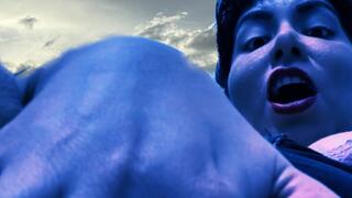 Giantess Debora’s Blueberry Inflation