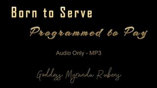 Born to Serve, Programmed to Pay - Audio Only MP3