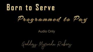 Born to Serve, Programmed to Pay - Audio Only MP4