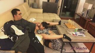 Sexy Slave's Oral Servitude - Foot Licking, Anus Licking, Deep Throat & Mouth Cumshot