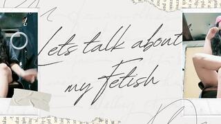 Custom - Lets talk about my fetish - Smoking Marlboro White Cigarette in Pink Cap and Purple Flipflops