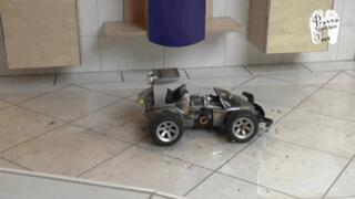 RC Car under heeled Boots