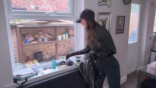 Lauren: Tickle Punishment for a Naughty Burglar – Bound, Exposed & Teased with Feather & Hands