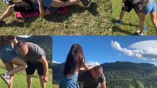 AN UNEXPECTED MEETING IN A HOT LOCATION