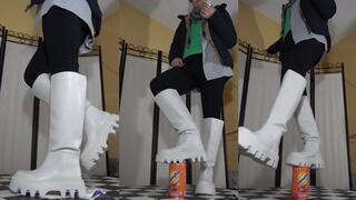 Tanja makes me cum under her monstrous boots - Cam 1