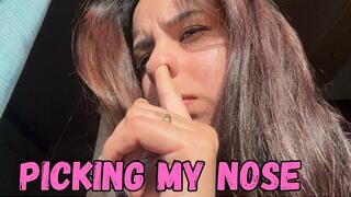 Picking my nose + In the sunlight