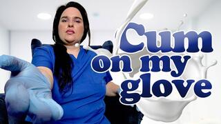 Stroke to My Tight Blue Nitrile Gloves wmv