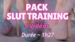 Pack Slut Training - 5 vidéos - ? 1 Heure 27