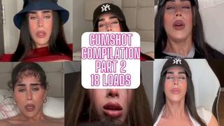 Cumshot Compilation, Part 2, 18 Loads