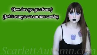 We can't work if you have a boner, jerk it away now! - MP4 HD 1080p