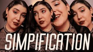 Simpification by Devillish Goddess Ileana | Mental Domination Positive Femdom FemdomPOV