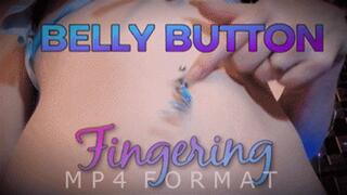 Long Dangle Ring Belly Button Fingering (HD) MP4